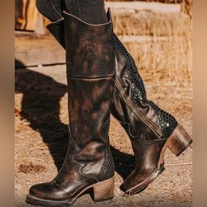 FREEBIRD Black Calgary Tall Boot, size 7. EXCELLENT CONDITION!!